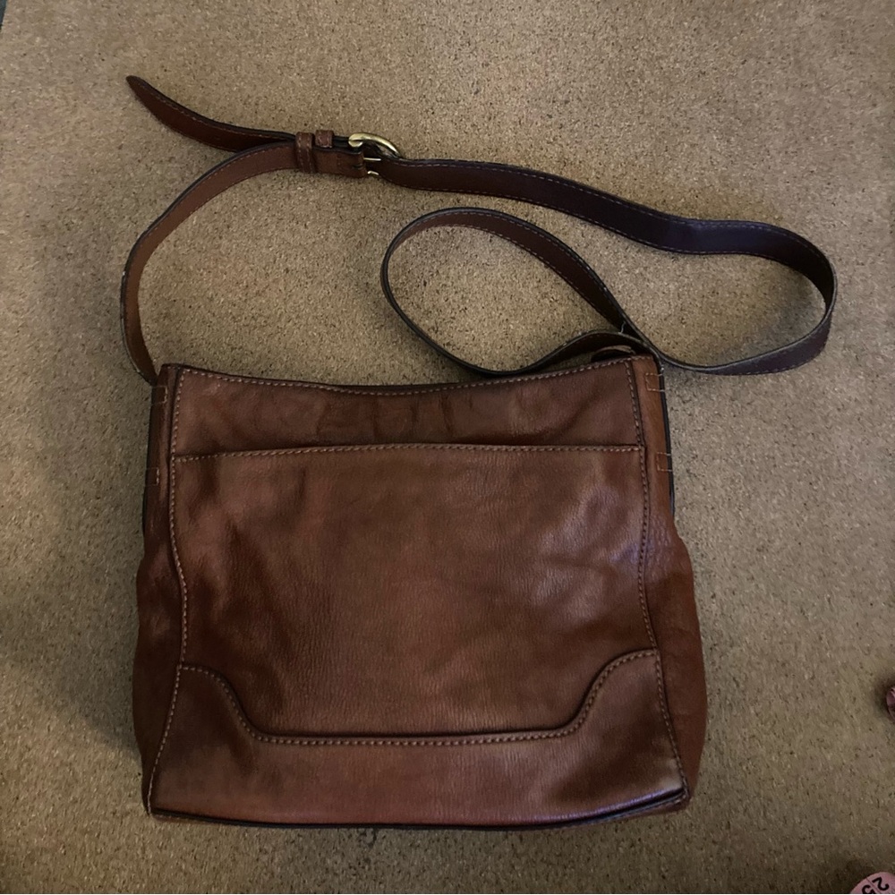 Brown Frye Crossbody bag